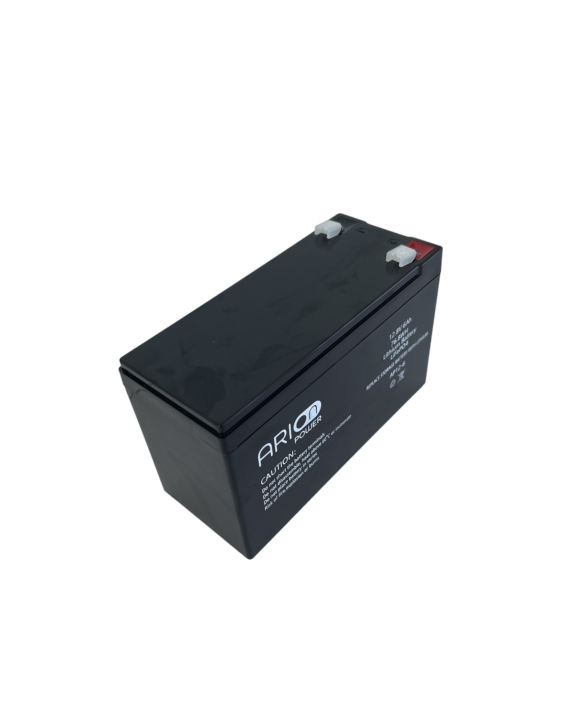 Arion Power 12.8V 6AH Lithium Iron Phosphate Battery (LiFePO4)